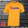 Romania T-shirt, Sport, Holiday, Pride, Events, Gift, Mens, Ladies, Kids, Baby