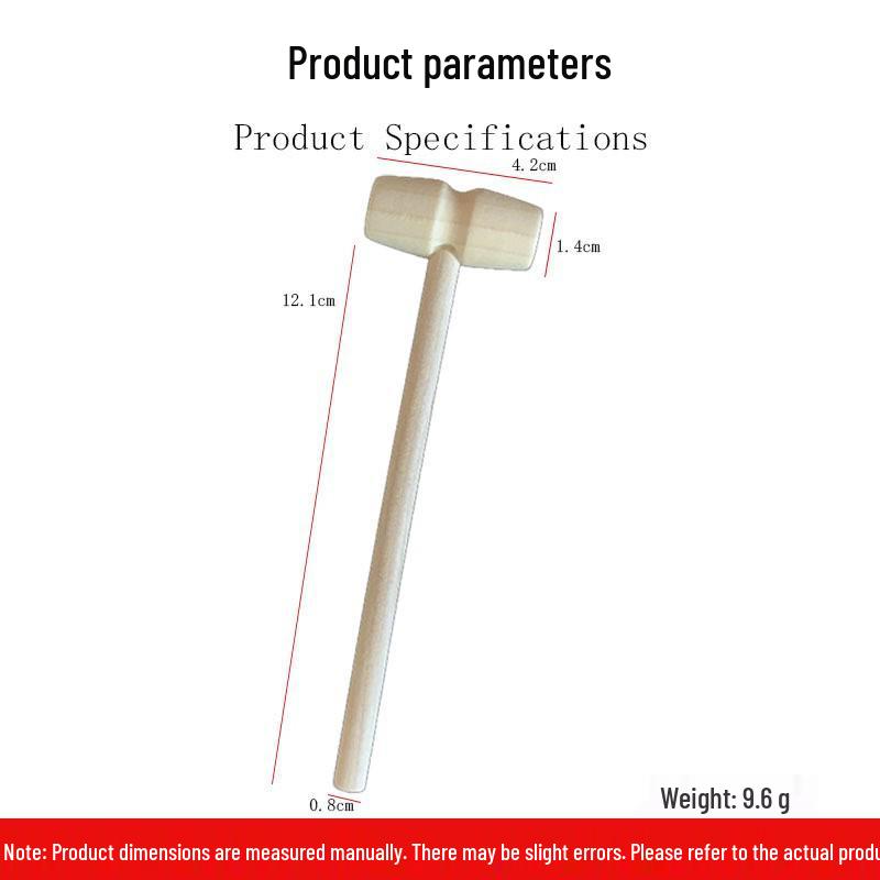 Multifunctional Copper Handle Hammer: 6-in-1 with Built-in Screwdriver and Small Round Head