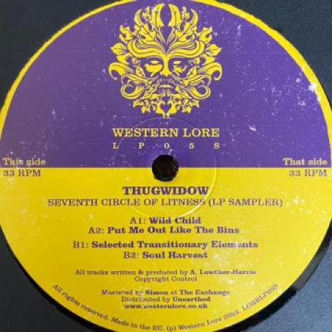 

12inch Record THUGWIDOW - Seventh Circle Of Litness LP Sample LORELP05S Western Lore 2022 UK Reggae, Ska & Dub
