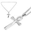 Men Stainless Steel Necklace Chain Exquisite Fashionable Pendant Necklace Accessory Gift