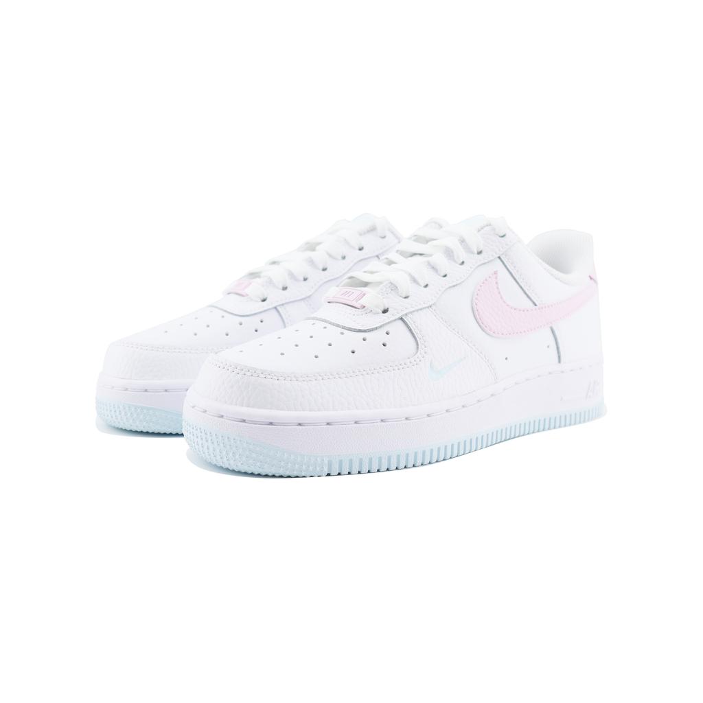 Nike Air Force 1 Refreshing Slip Resistant Abrasion Resistant Low top Skateboard Shoes Women's White Pink IH0640-161(Team448-)
