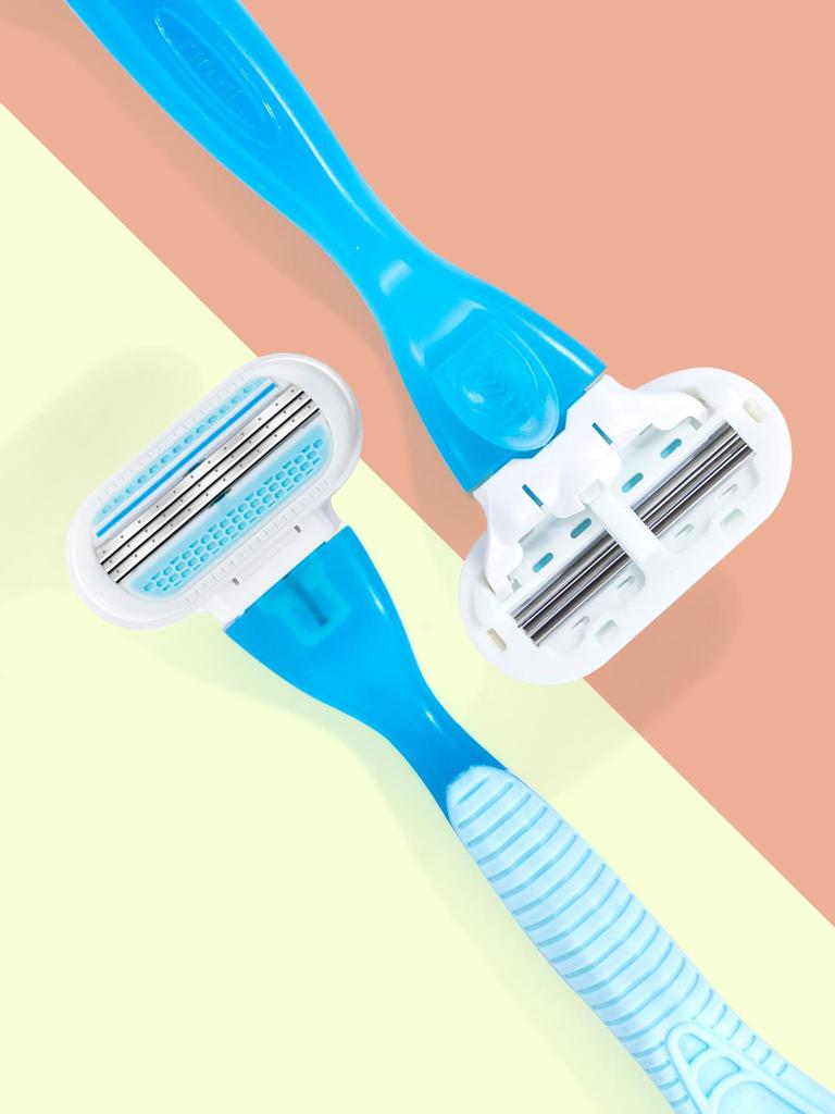 Universal Triple-Blade Women's Razor for Armpit, Leg, and Underarm Shaving