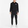 Puma Side Stripe Tapered Mid Waist Knit Joggers Men Bottoms Black 849535-01