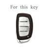 4 Buttons TPU Car Remote Key Case Cover for Hyundai Tucson Ix35 Ix45 I10 I30 I40 Santa Fe Rena Sonata Elantra Creta Shell Fob