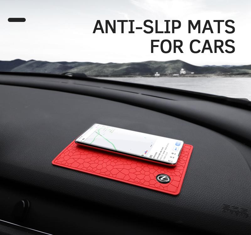 EZQZ3 PVC Car Dashboard Anti Slip Mat Silicone Pad For Lexus F SPORT GS IS LS LX CT LC RC GX460 Ct200h LBX NX RX 350h 450h ES UX 300e
