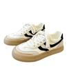 Board Shoes New Chinese Wasteland Wind Striped Fashion Muffin Xiaoxiangfeng Campus French Cute Super Soft Retro Interior