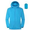 Chaquetas de senderismo para hombre y mujer, impermeables, con protección solar, cortavientos, para acampar, escalar, para exteriores, impermeables, ropa portátil