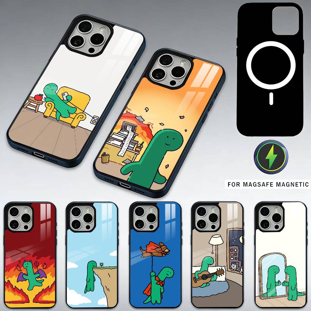 Süße J-JOGUMAN Handyhülle Für iPhone17,16,15,14,13,12,11 Plus,Pro Max Magnetisch Für Magsafe Kabelloses Laden