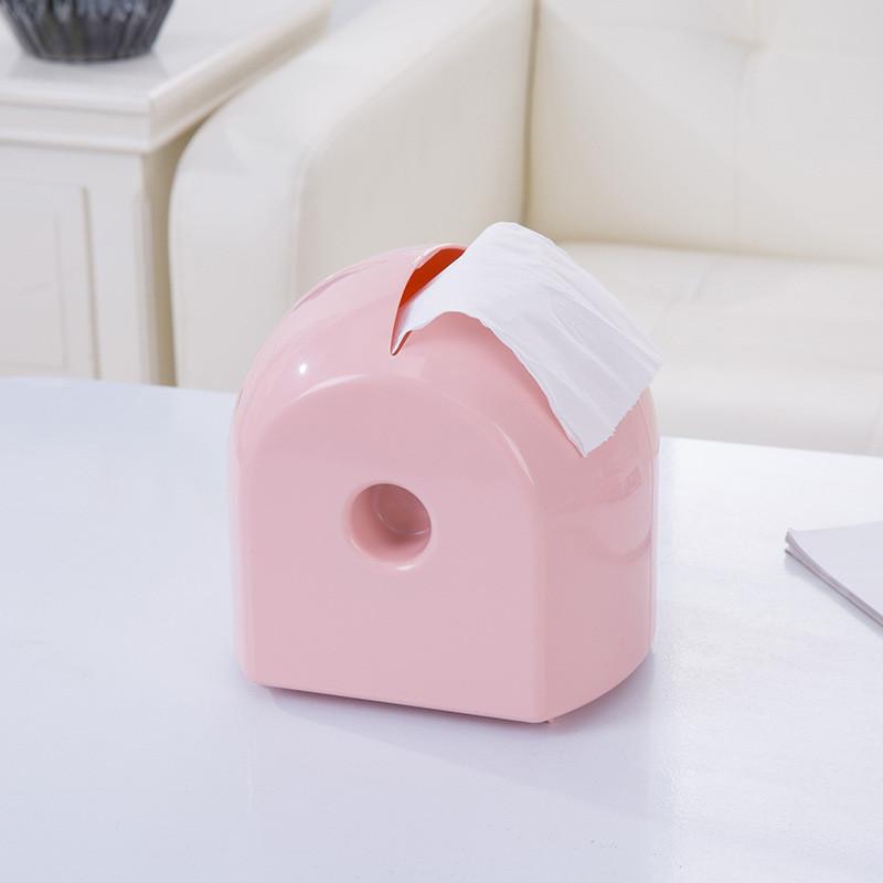 Modern Scandinavian Tissue Box With Abs Plastic Material For Home And Bathroom Decor