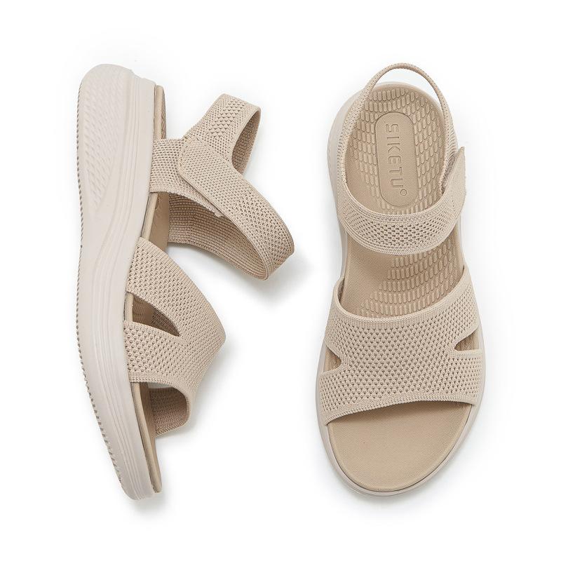 Plus Size Shoes for Women 35-42 Summer Fashion Platform Casual Wedge Sandals Comfortable Non-slip Sandalias De Mujer Beach Shoes