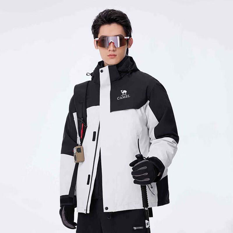 CAMEL Men s Outdoor 3-in-1 Waterproof Jacket A14CF03675 M