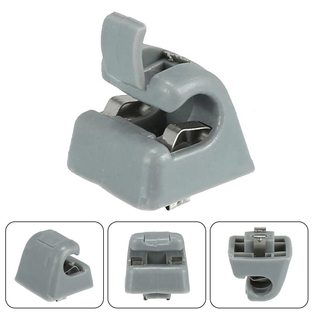 2PCS Car Sun Visor Clips Holder For Mercedes W201 190 Class 1982-1993 W123 1976-1985 W124 E Class 1985-95 W126 S Class 1979-1991