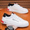 Men's shoes spring trendy shoes fashionable and versatile white shoes Korean casual shoes waterproof soft sole student sports shoes skateboard shoes
