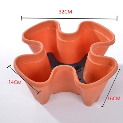 3D Multi-Tier Resin Planters, Strawberry Planters, Balcony Vegetable Planters, Flower Pots