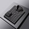 TUCANO Men's Plaid Wrinkle-Resistant Long-Sleeve Shirt