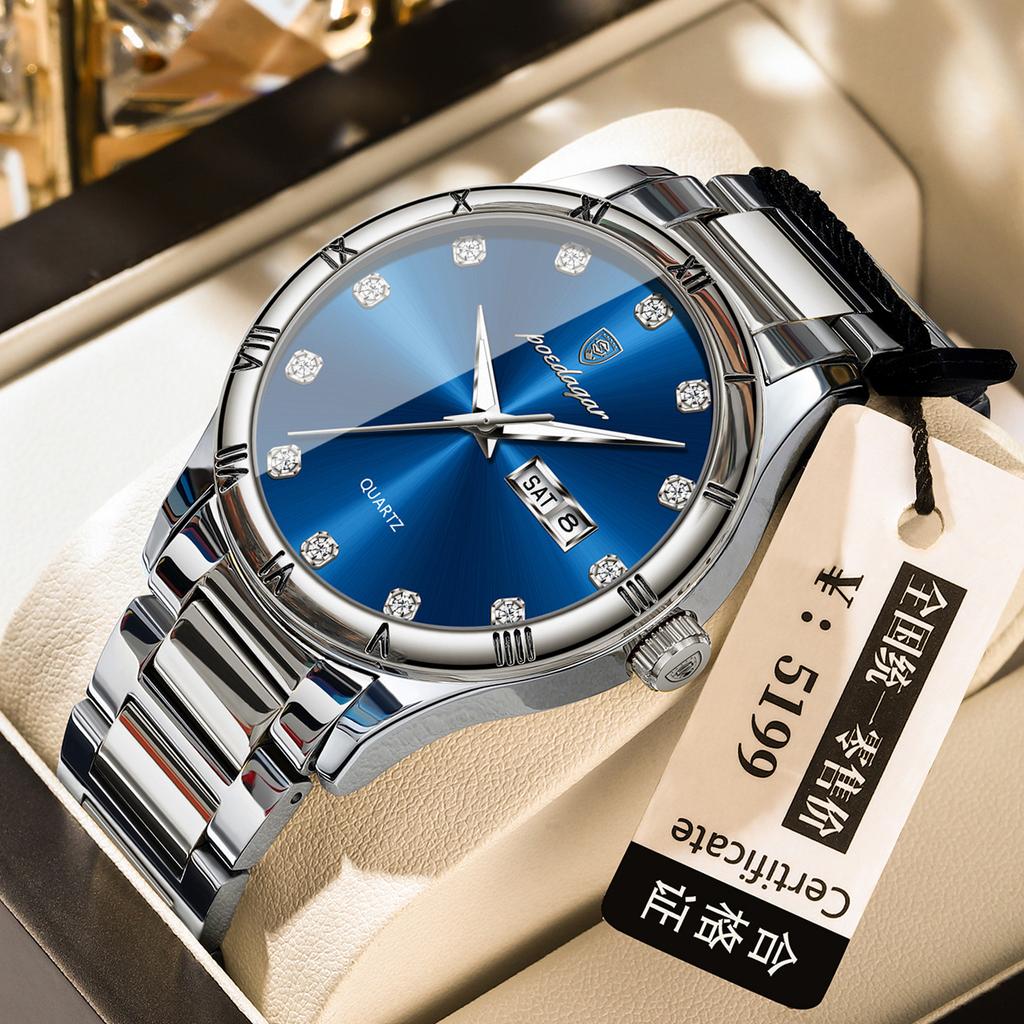 Bricked Men'S Watches Business Fashion Quartz Watches