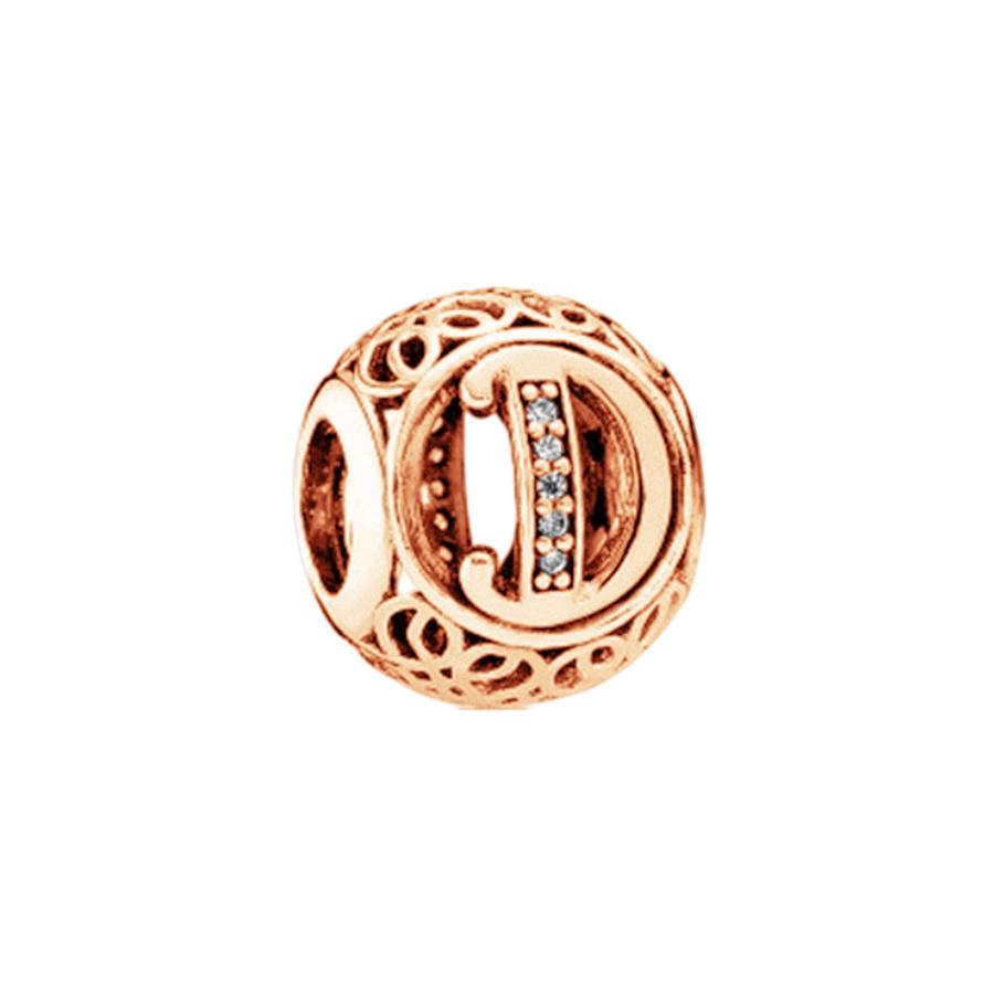 Fine Sparkling Spherical A-Z 26 Lucky Letters Charm Beads Fit Original European Bracelets Diy Women Jewelry Gifts