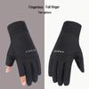 Men's & Women's Warm Touchscreen Gloves: Autumn/Winter, Plus Velvet, Thickened for Outdoor Cycling, Driving, Full/Fingerless Fishing Use
