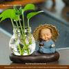Creative Little Monk Desktop Ornaments for Home and Office Decor