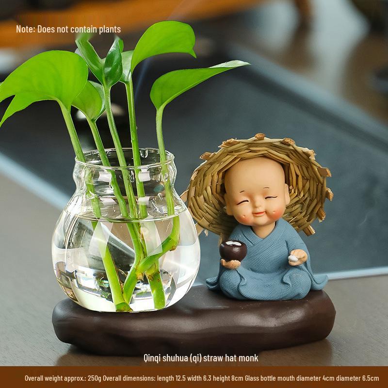 Creative Little Monk Desktop Ornaments for Home and Office Decor