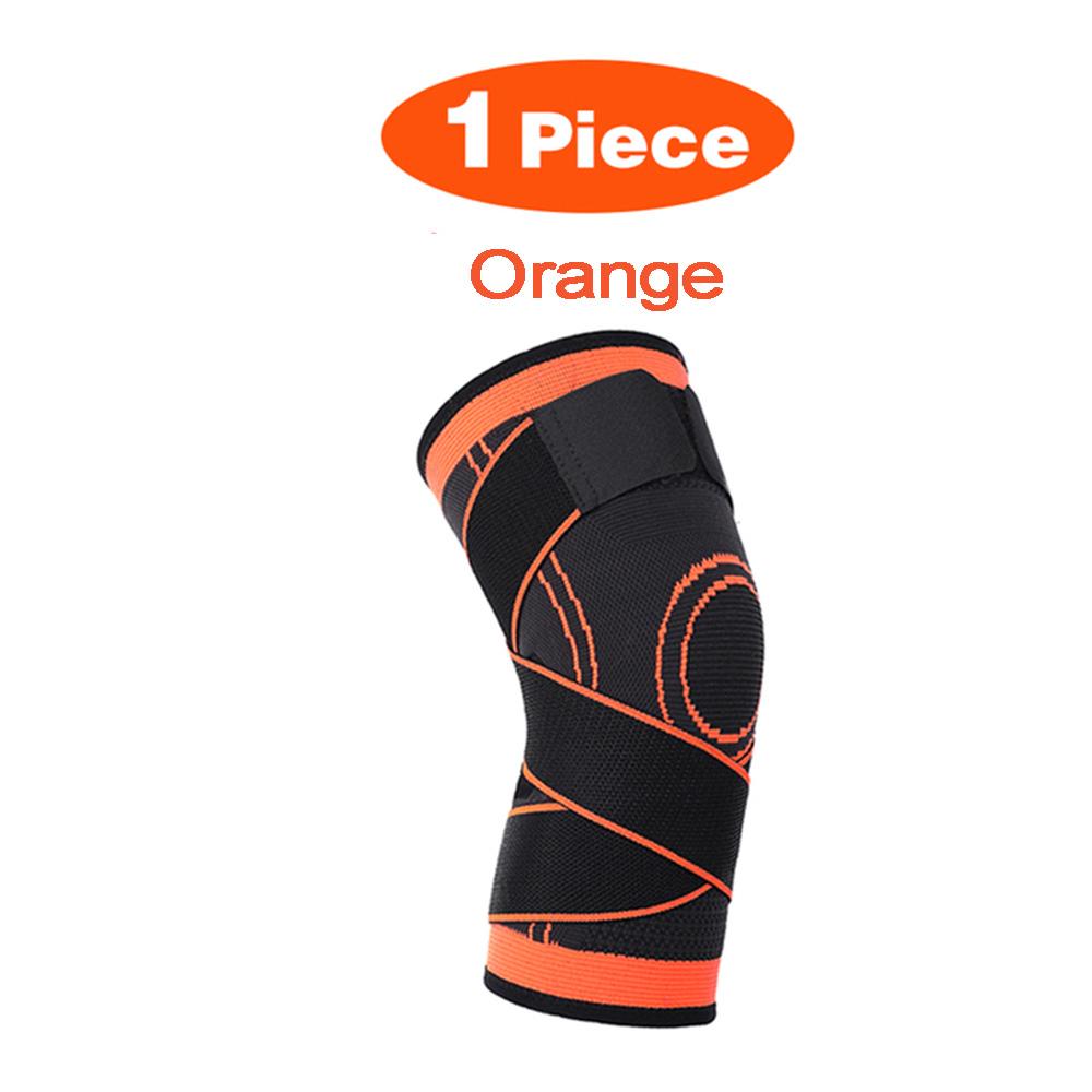 1PC Sports Knee Pads Fitness Kneepad Gym Elastic Knee Brace Support Gear Patella Running Basketball Volleyball Tennis Protector