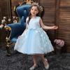 Korean Girls Runway Performance Dress Infant Toddler Birthday Party Dress Floral Princess Dress Girls Ruffles Dress