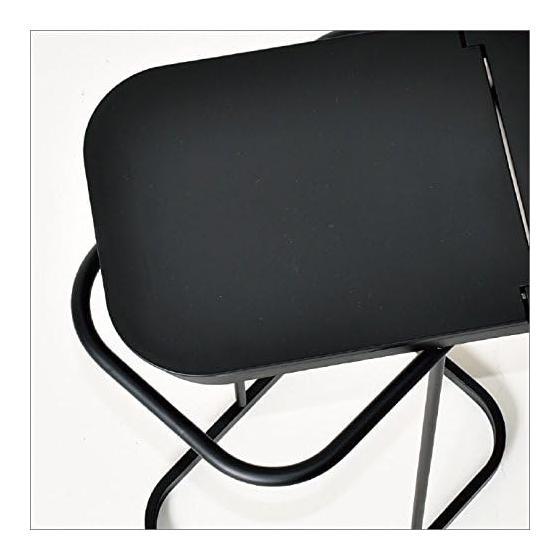 Yamazaki Jitsugyo Trash Can Sorting Garbage Bag Holder Easy to Take Out Garbage Bags Luce (Color 1: Black, Color 2: Black)