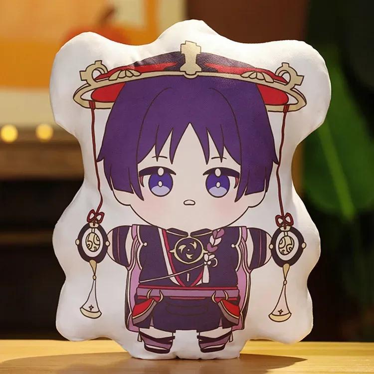 45cm Game Genshin Impact Tartaglia Xiao Kaeya Cosplay Doll Toy Plush Dolls Kids Christmas Birthday Gift Pendant Accessories