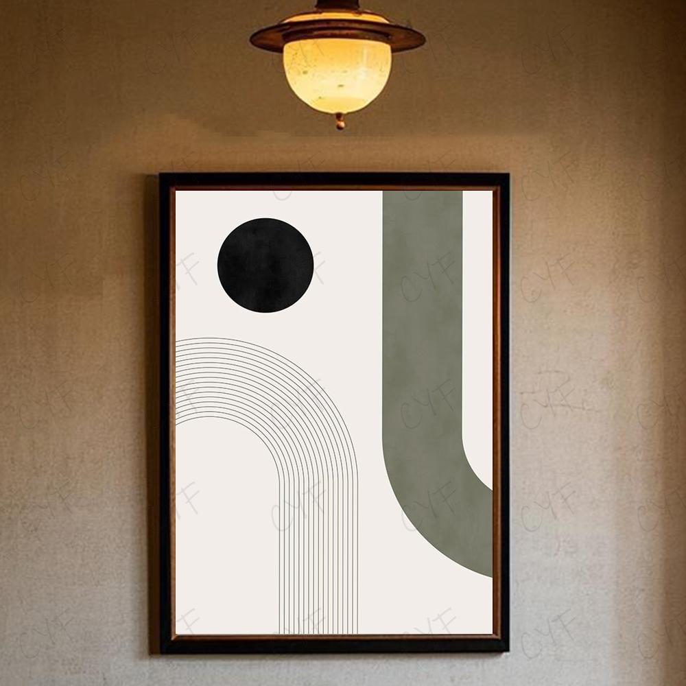 Abstract Bohemian Wall Art Poster High Quality Wall Art for Home Office Bedroom Living Room Hallway Bar Perfect Gift Idea