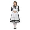 [monoii] Maid Costume, Long Sleeves, Classical Maid Outfit, Long Skirt, Halloween Costume Set, Plus Sizes