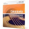 D'Addario Daddario Acoustic Guitar Strings Phosphor Bronze .009-.045 12 Strings Light EJ41 [Domes...