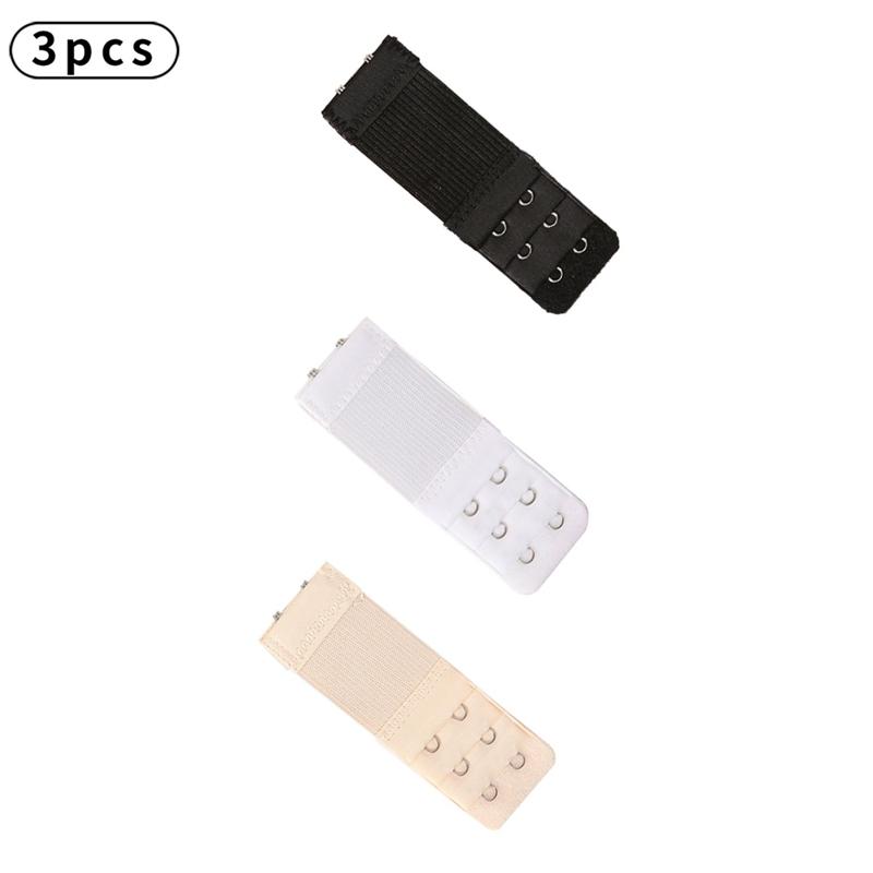 

3 шт. Удлинители для бюстгальтера Эластичные Удлинители с Пряжкой Аксессуары для Интимного Белья