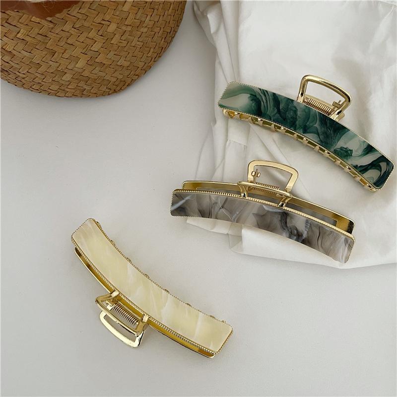 New Geometric Square Hair Clip Headwear Accessories for Women Girls Hair Claw Clips