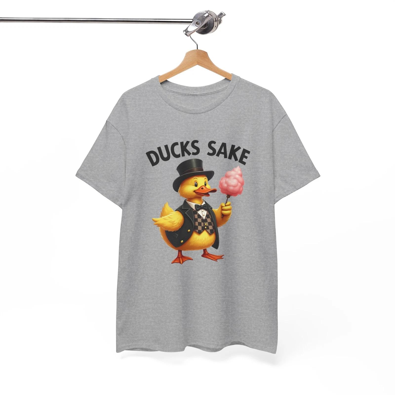 Sarcastic Duck T-Shirt - Funny Quirky Ducky Tee for Meme Lovers S