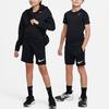 Nike Dri-Fit Trophy 23 Logo Print Drawstring Shorts Kids Bottoms Black DX5413-010