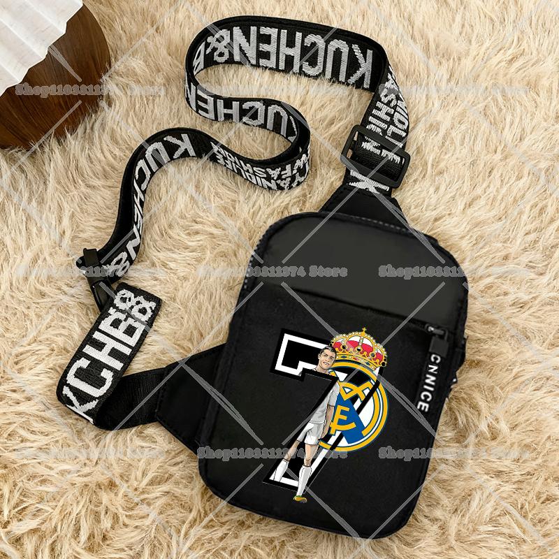 Süße Cartoon-Fußballstar-Kinder-Umhängetasche Multifunktionales Outdoor-Brusttasche Für Jungen Mädchen Reise-Geschenk
