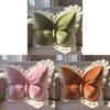 Princess Butterfly Living Room Pillow With Cotton Cover For Home And Car Use