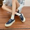 Summer new platform casual shoes women wear versatile flat shoes women's senior sense college style retro casual shoes