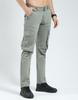 MONTE CARLO Men's Slim Fit Solid Cargo Pants