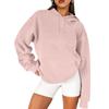 Dicker Kapuzenpullover mit langen Ärmeln für Damen für den Herbst