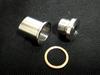 O2 Sensor Adapter Long Type & Cap Stainless Steel M18