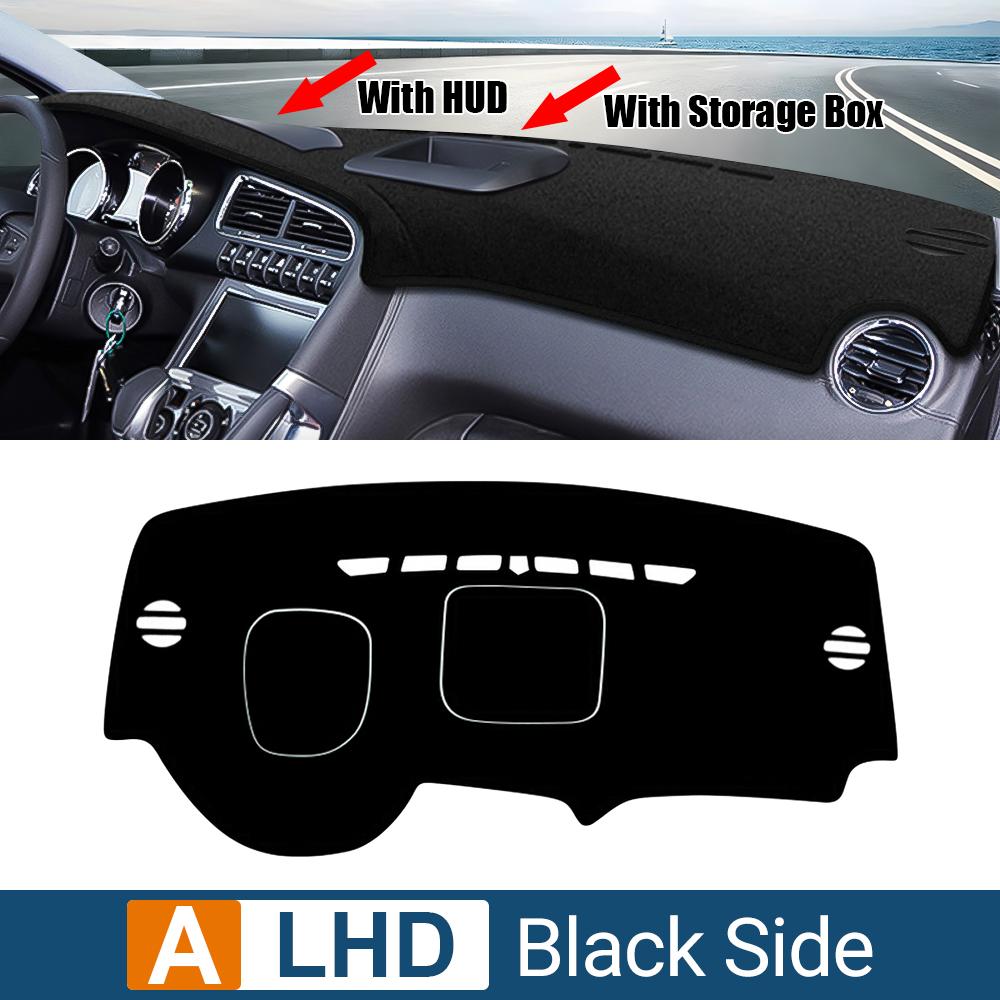 For Peugeot 3008 GT 2008 2009 2010 2011 2012 2013 2014 2015 3008GT Car Dashboard Cover Sun Shade Non-slip Mat Accessories
