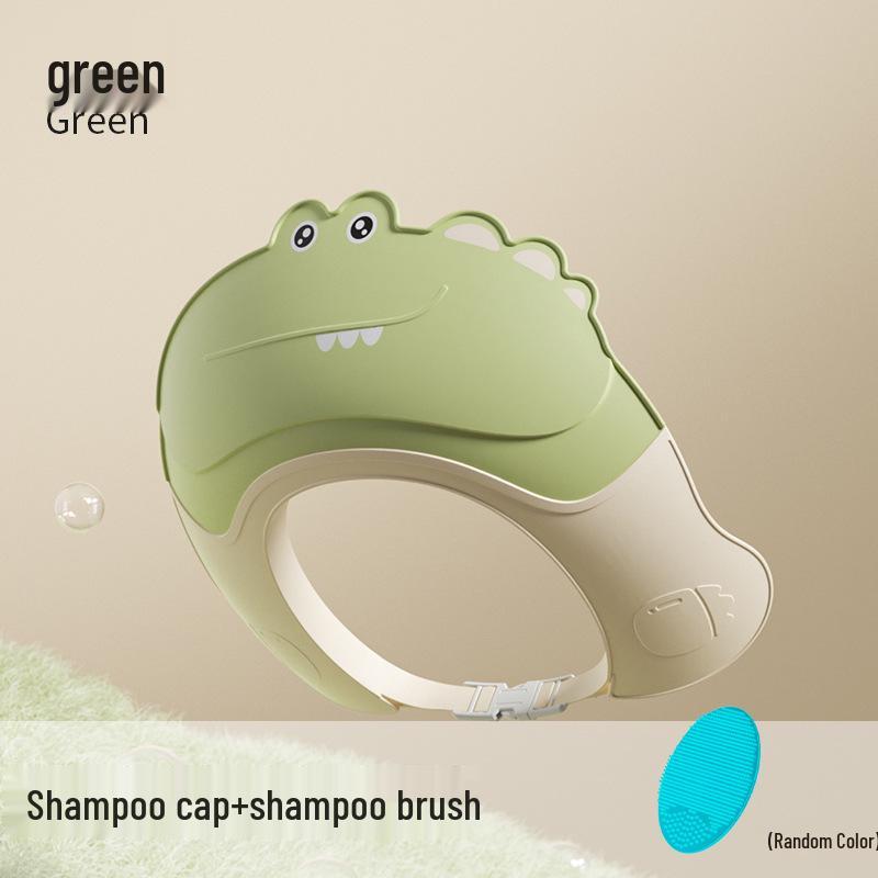Visera Impermeable para Champú y Gorro de Baño para Niños