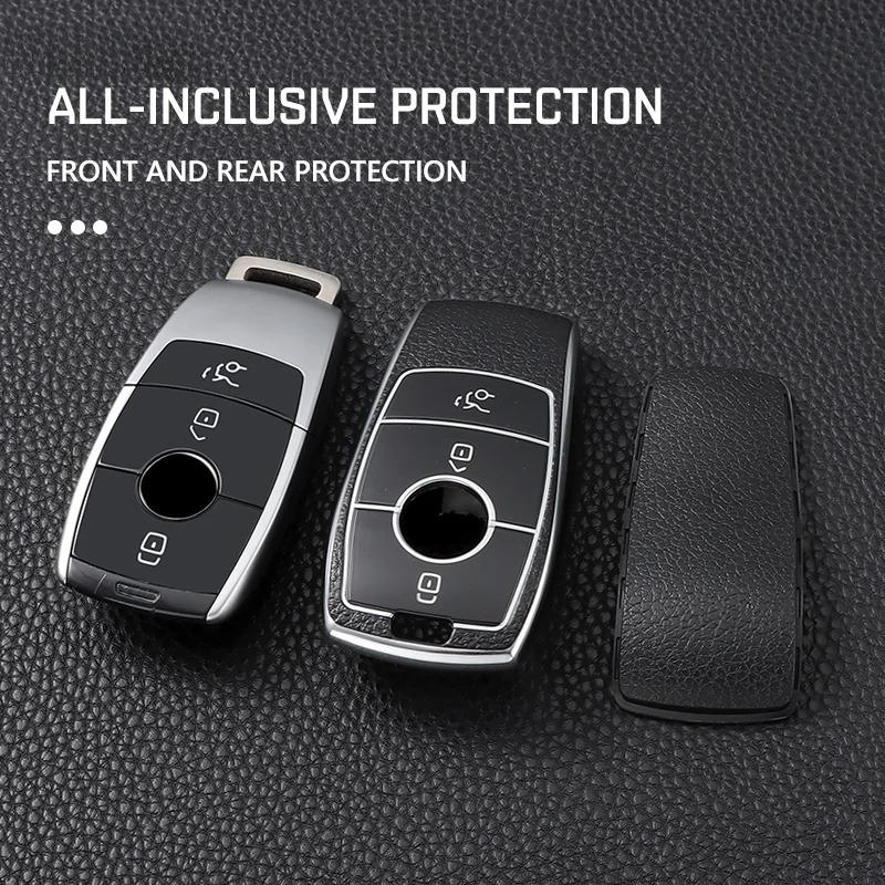Tpu Car Remote Key Case Cover Shell Fob for Mercedes Benz A C E S G Class W177 W205 W213 X167 W222 CLA GLE GLB GLS AMG Maybach
