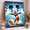 Disney Classic Mickey Pearl Art Painting Pearl Bubble Atmosphere Theme Frameless Craft Painting Living Room Entrance Decoration Gift Choice