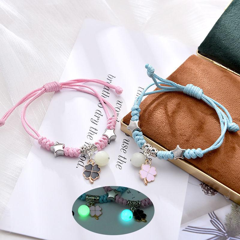 Korean Style Unisex Luminous Bracelet - Ideal for Students, Couples, and Friendships