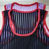 Men Vest Stylish Striped Quick Drying Sports Vest See-through Mesh Summer Camisole Tops Sports Vest Home Wear