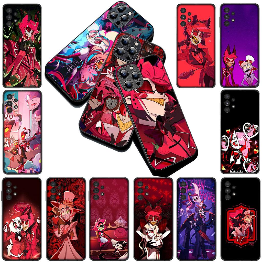Casing Phone Cover for Xiaomi Redmi 15 15C A4 A5 9A 9C NFC Note 9 8 9T 8T Case  Alastor H-Hazbins Charile Angel Dust Hotels