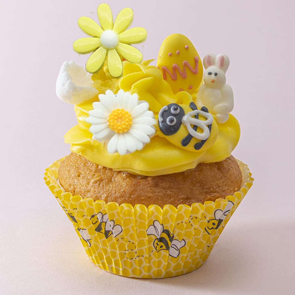 4 Stück Blume Silikonformen Gänseblümchen Chrysantheme Silikonformen Kleine Blume Fondant Kuchen Schokoladenformen Polymer Clay Harzform für Kuchen Dekoration