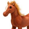 Horse Plush Doll Cute Foal Shape Stuffed Animal Soft Pony Plush Toy Skin-Friendly Comfortable Birthday